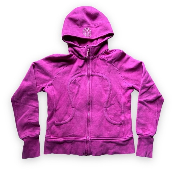 Lululemon Pink Scuba Hoodie *Stretch size 10 - Picture 8 of 12